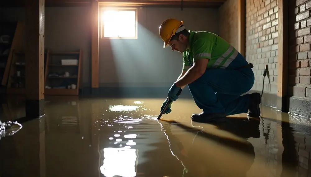 Professional water damage restoration services in Wrightsboro, TX